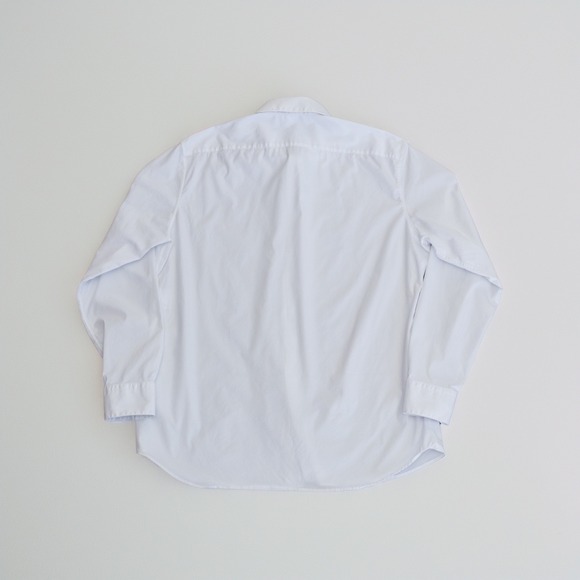Chanel Men's Uniform White Dress Shirt - Size 43 - Made in France - Rare - Picture 2 of 5